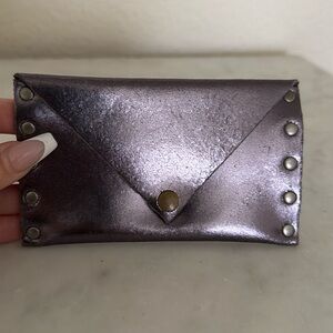 Designer leather  pouch